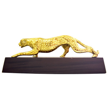 Panther Trophy  -  7 x 16 inch, Gold
