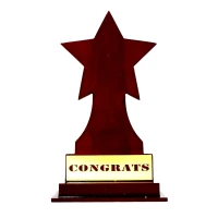 LC 194 - 25.5 x 14 cm Trophy  -  10 Inch, Brown