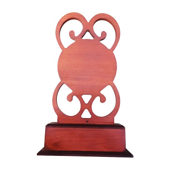 Crab Trophy  -  Brown, 13.5 Inch