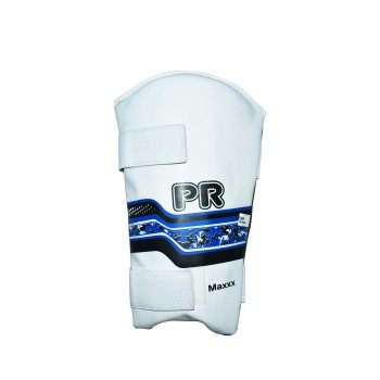Maxxx Cricket Arm Guard  -  Boys, Blue, Black, White