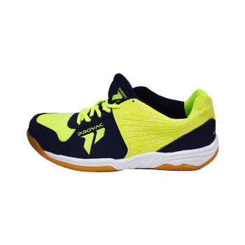 Smash 20 Badminton Shoes  -  8, Navy,Green, Mens
