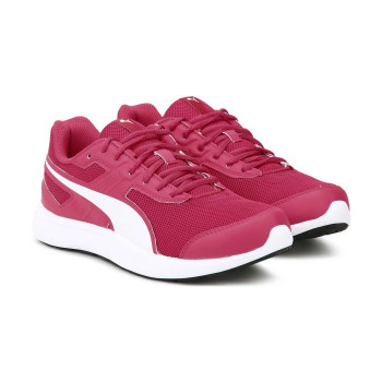 Puma Escaper Athletic Running Shoes 7, Pink, White, Mens