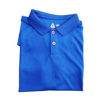 B Wor Polo T-Shirt  -  M, Blue, Mens