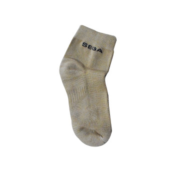 Casual Socks  -  Free Size, Ivory, Unisex, High Ankle