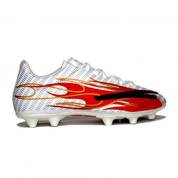 Sega New Spectra Football Shoes 4, Red,White, Kids mirusports