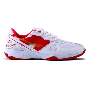 Swift Badminton Shoes  -  8, Red,White, Mens