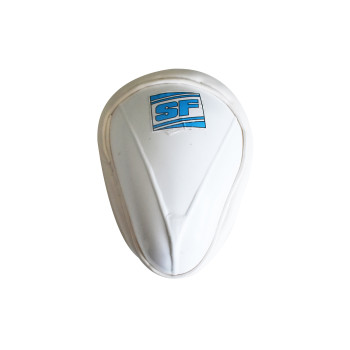Ranji Cricket Abdominal Guard  -  Boys, White