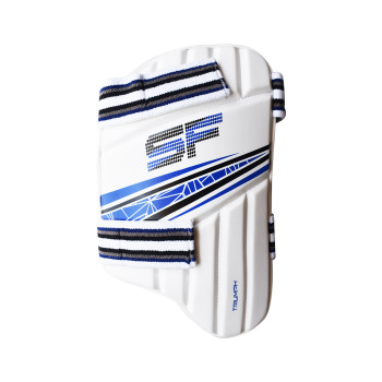 SF Triumph Cricket Thigh Pad -  Blue, Grey, Black, White, Right-handed