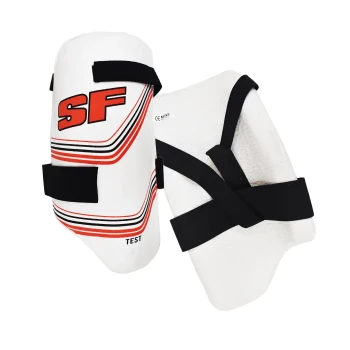 Test Cricket Thigh Pad  -  Mens, Red,Black,White, Right-handed