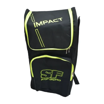 Impact Cricket Kit Bag  -  Black