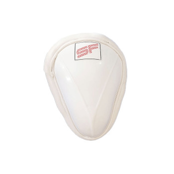 Ranji Cricket Abdominal Guard  -  White