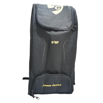 V12 Junior Duffle Cricket Kit Bag  -  Black