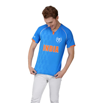 Polo Compo501 Cricket T-Shirt  -  XXL, Blue