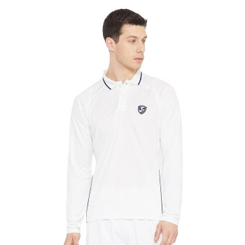 Test Cricket T-Shirt  -  S, White