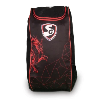 Dragon Ace Duffle Cricket Kit Bag  -  Black
