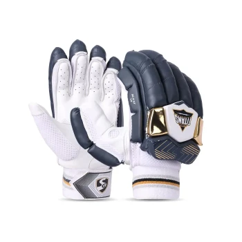 X GT 1 0 Cricket Batting Glove  -  Mens, Navy, Right-handed