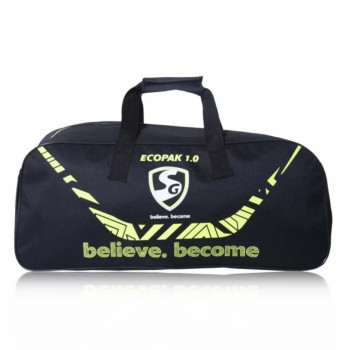 Ecopak Cricket Kit Bag  -  Black