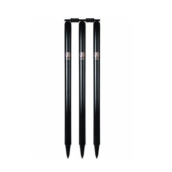 Tournament Cricket Stumps  -  Black, Pack Of 6