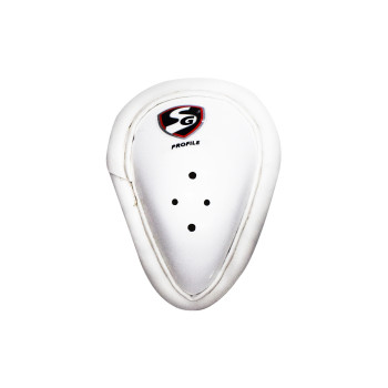 Profile Cricket Abdominal Guard  -  Mens, White