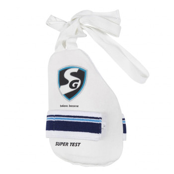 Super Test Cricket Inner Thigh Pad  -  Mens, White, Right-handed