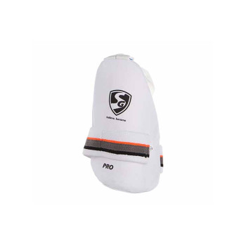 Pro Cricket Inner Thigh Pad  -  Mens, White, Right-handed