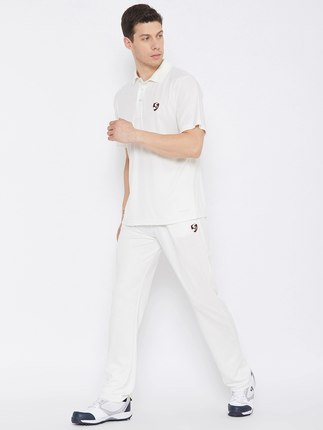 Buy Men Off-White Club Cricket Track Pant From Fancode Shop.