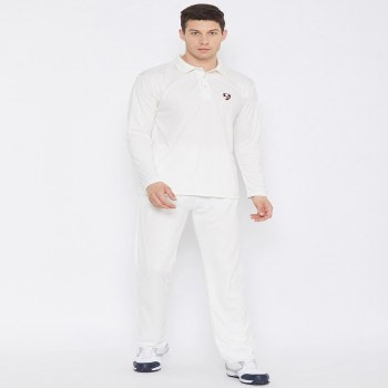 SG Club Cricket T Shirt and Lower set XS Off White mirusports sports