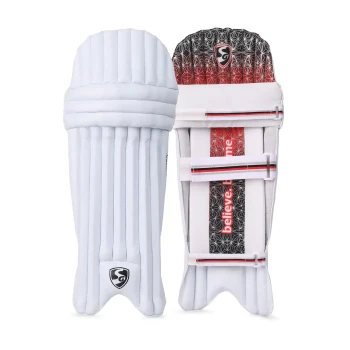 Optipro Cricket Leg Guard  -  Junior, White, Right-handed