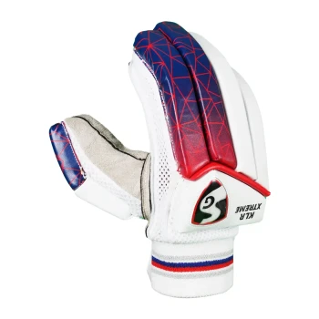 KLR Xtreme Cricket Batting Glove  -  Left-handed, Mens, White