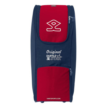 Star Duffle Cricket Kit Bag  -  Red