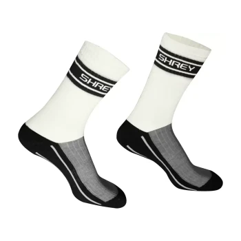 Pro Double Layer Socks  -  12-14, White, Unisex, Mid Ankle
