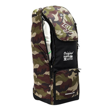 Match Cricket Kit Bag  -  Grey,Black,Brown,Green