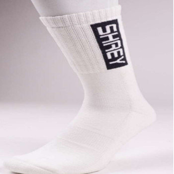 Premium Grip Plus Socks  -  12-14, White, Unisex, Mid Calf
