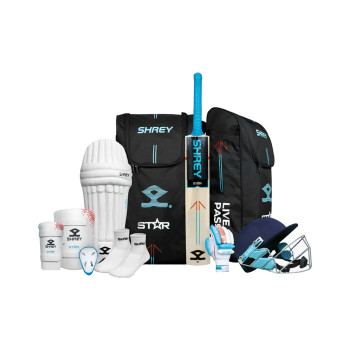 Star Cricket Kit  -  SH, Bat,Helmet,Kit Bag,Batting Glove