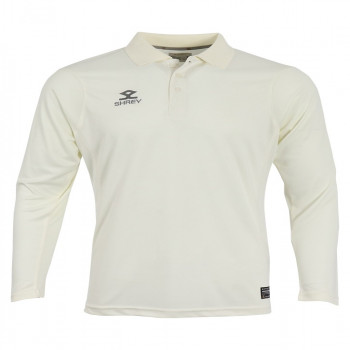 Match Cricket White T-Shirt  -  S, Off White, Mens, Polo Neck, Full