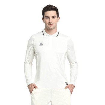 Premium Cricket White T-Shirt  -  XXXL, Off White, Mens