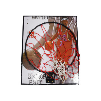 Toy with Ring Small Basketball Backboard  -  Red