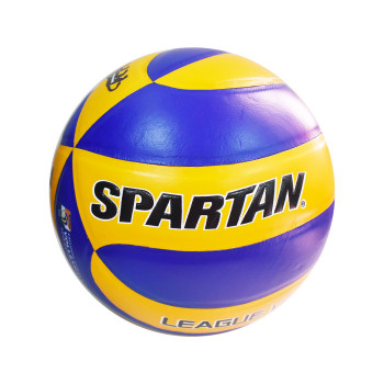 League Volleyball  -  4, Blue, Yellow