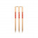 Wooden Deco Cricket Stumps 