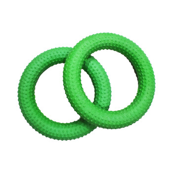 Sponge Dot Tennikoit Ring  -  Green, 6 Inch, 15 Inch