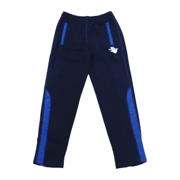 Poly Silver Tees Track Pant Lower  -  M, Navy, Mens