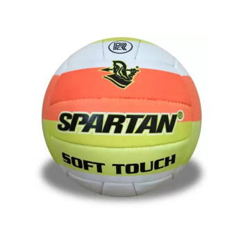 Soft Touch Volleyball  -  4, Green, White, Orange