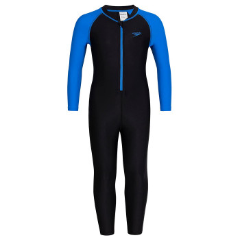 COLOR BLACK ALL 1 Swimming Full Body Suite  -  6 Y, Black, Kids