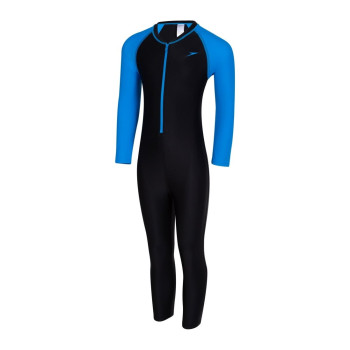 Speedo 1 Y Color Block All - In 1 Suit  Swin Wear Full Bodywear