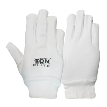 Elite Cricket Batting Inner Glove  -  Youth, White
