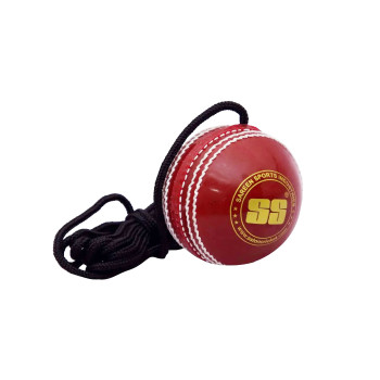 (Cordy Seamer) Cricket Hanging Ball  -  Red