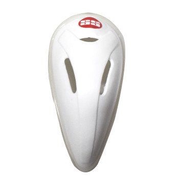 Premium Cricket Abdominal Guard  -  Mens, White