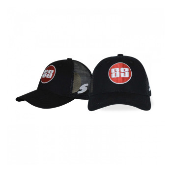 Super Cricket Cap  -  Black
