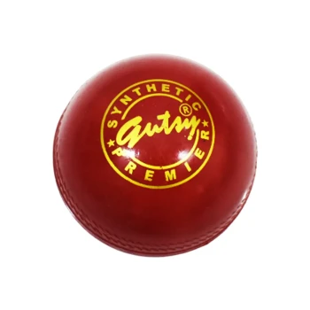 Gutsy Synthetic Cricket Soft Balls  -  Red