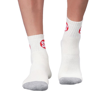 Super Cricket Socks  -  Standard, Grey,Off White